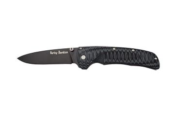 Image of Harley Davidson Venom Folding Knife, Plain Edge, BK Blade 13175BK
