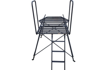 Image of Hawk Treestands Scout Floor w/ 5ft Tower, Black, HWK-SCFLR-5C