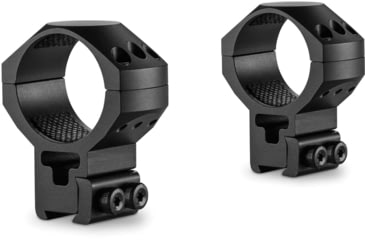 Image of Hawke Sport Optics 34mm Tactical Match Mounts w/ Nut - 2-Pieces, 9-11mm, High, Black, 24110