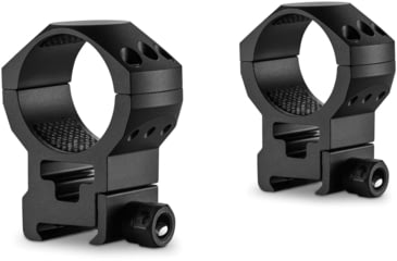 Image of Hawke Sport Optics 34mm Weaver Tactical Match Mounts - 2 Pieces w/Nut, High, Black, 24120