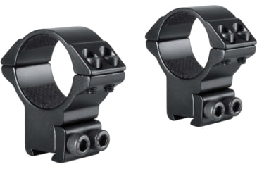Image of Hawke Sport Optics Dovetail Match Series Rifle Scope Rings - 2-Pieces, 30mm, High, Black, 22108