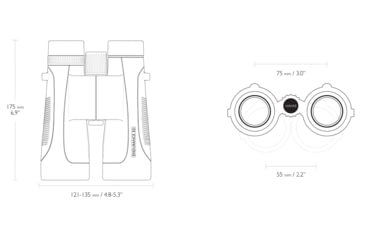 Image of Hawke Sport Optics Endurance ED Marine 7x50mm Roof Prism Rangefinder Binoculars w/Compass, Blue, 36506