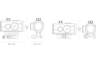Image of Hawke Sport Optics Endurance RD 1x30mm 3 MOA Dot Red Dot Sight, Black, 12128