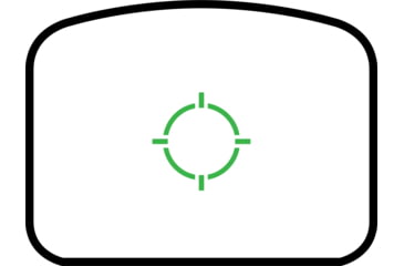 Image of Hawke Sport Optics Endurance Reflex Dot Sight 3 MOA Circle Dot, Weaver /RMSc Footprint, Green, Black, 12151
