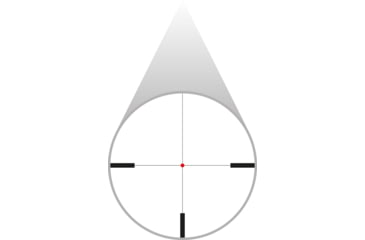Image of Hawke Sport Optics Frontier 30 Rifle Scope, 1-8x24mm, 30mm, L4A FD Reticle, Black, 18405