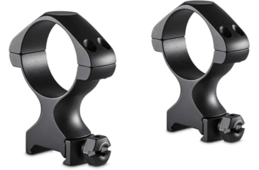 Image of Hawke Sport Optics Precision Steel 34mm Rings Weaver w/ Nut - 2-Pieces, High, Black, 23022