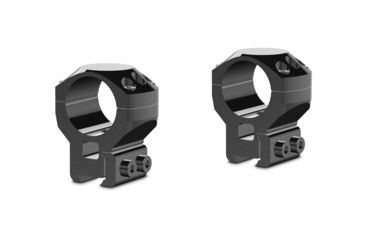 Image of Hawke Sport Optics Dovetail Tactical Rings - 2-Pieces, 1in, High, Black, 24102