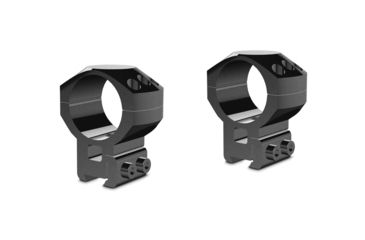 Image of Hawke Sport Optics Dovetail Tactical Rings - 2-Pieces, 30mm, High, Black, 24107