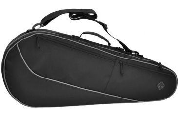 Image of Hazard 4 Civilian Lab, Tennis Racket-style Padded Rifle Case, Black, CL-DRP-BLK