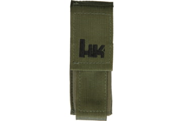 Image of Heckler &amp; Koch Large Pouch MOLLE Velcro, OD Green, 5.5 x 2 x 1.13, 55071