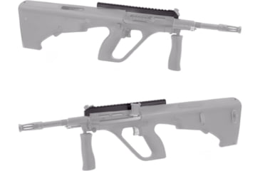 Image of Heresy Design Steyr AUG M2 Rail, Black, HD-AM2R