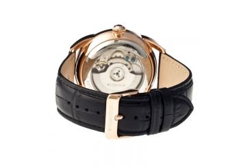 Image of Heritor Automatic Hr1807 Burnell Mens Watch, Black HERHR1807