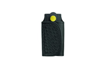 Image of HEROs PRIDE AirTek Silent Key Holder, Brass Hardware, Basket Weave, Black, 1485WA