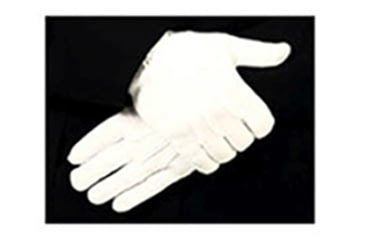 Image of HEROs PRIDE Raised Pointing Parade Slip-On Gloves - Mens, White, Large, 8772W-L