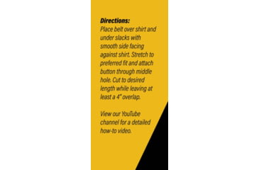 Image of HEROS PRIDE Shirt Tailor Rubber Belt, Gray - 9074B44
