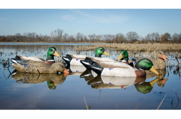 Image of Higdon Outdoors Battleship Oversized Mallards Pack, Flocked Heads, 6 Pack, 16034
