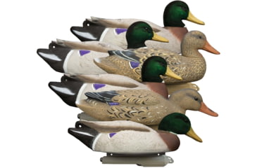Image of Higdon Outdoors Battleship Oversized Mallards Pack, Flocked Heads, 6 Pack, 16034