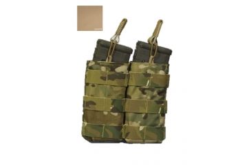 Image of High Ground Gear 5.56 Side-by-Side Mag Pouch, Double, Coyote, HG-7001-4