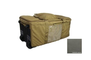 Image of High Ground Gear HG Rolling Load Out Bag, 31.25in Lx17.5in Wx14.25in H, Ranger Green, HG-7977-5