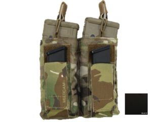 Image of High Ground Gear M4/M16-Pistol Combo Pouch, Double, Black, HG-7994-6