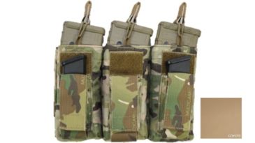 Image of High Ground Gear M4/M16-Pistol Combo Pouch, Triple, Coyote, HG-7993-4