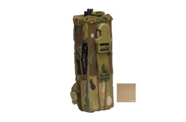 Image of High Ground Gear Single-Hand, Drop-Down MBITR/PRC-148 Pouch, Coyote, HG-7210-4