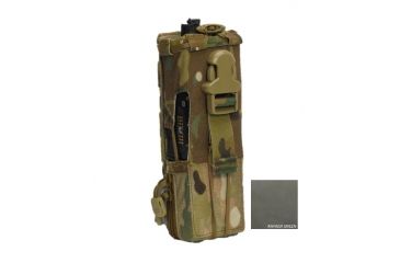 Image of High Ground Gear Single-Hand, Drop-Down MBITR/PRC-148 Pouch, Ranger Green, HG-7210-5