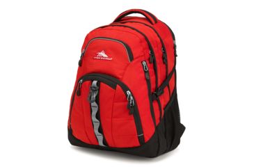 Image of High Sierra Access II Laptop Backpack, Crimson/Black, 20inx 15inx 9.5in, 105157-0924