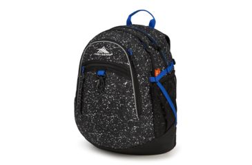 Image of High Sierra Fatboy Backpack, Speckle/Black/Vivid Blue, 19.5inx 13.0inx 7.0in, 64020-5887