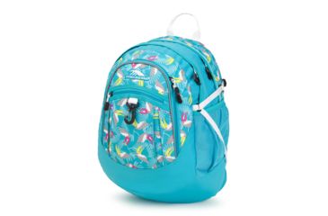 Image of High Sierra Fatboy Backpack, Toucan/Tropic Teal/White, 19.5inx 13.0inx 7.0in, 64020-6801
