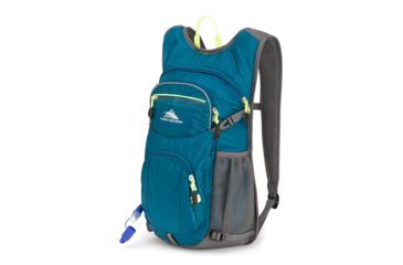 Image of High Sierra HydraHike 16L Hydration Pack, Lagoon/Slate/Zest, 20.8inx 14.8inx 4.8in, 105492-6852