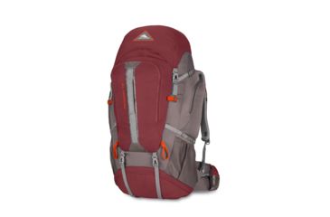 Image of High Sierra Pathway 70L Backpack, Cranberry/Slate/Redrock, 25.0inx 13.0inx 9.0in, 79549-5742