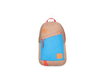 Image of High Sierra Tear Drop Backpack, Coconut/Sky/Red Rock, 16.9inx 11.4inx 5.5in, 106508-6426