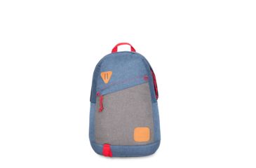 Image of High Sierra Tear Drop Backpack, Dusty Blue/Slate/Crimson, 16.9inx 11.4inx 5.5in, 106508-6422