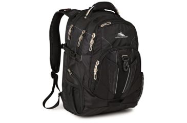 Image of High Sierra XBT TSA Laptop Backpack, Black, 19.5inx 13.0inx 8.0in, 57999-1041