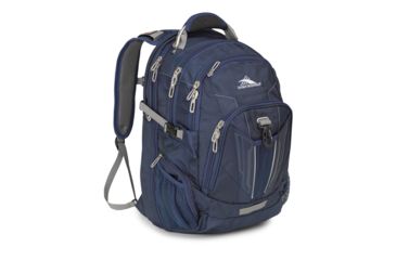 Image of High Sierra XBT TSA Laptop Backpack, True Navy/Charcoal, 19.5inx 13.0inx 8.0in, 57999-3406