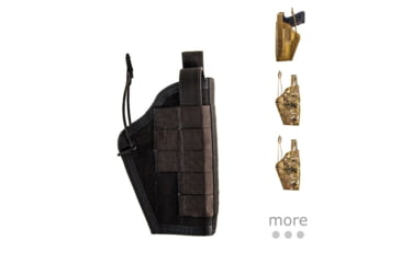Image of High Speed Gear Ambidextrous Nylon Holster, Black, Coyote Brown, MultiCam, MultiCam BK, Olive Drab, Wolf Gray