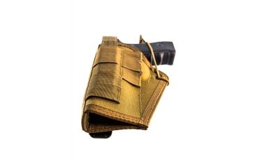 Image of High Speed Gear Ambidextrous Nylon Holster, Medium, Coyote Brown 60UA01CB