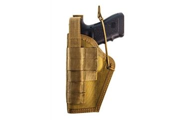 Image of High Speed Gear Nylon Drop Leg Holster, Ambidextrous, Coyote Brown, 60UA01CB