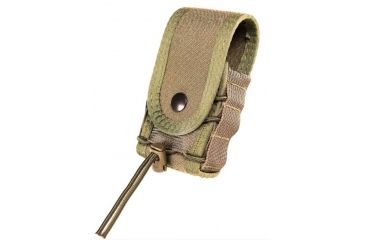 Image of High Speed Gear Covered Handcuff Taco Belt Mount Pouch, Olive Drab 10DC00OD