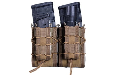 Image of High Speed Gear Double Double Decker Taco Pistol Magazine Pouch, Coyote Brown, 11DD02CB