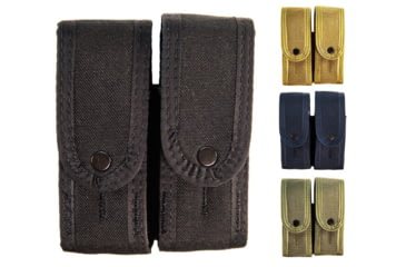 Image of High Speed Gear Duty Double Pistol TACO-Covered Plus U-MOUNT Pouch, Black, Coyote Brown, LE Blue, Olive Drab