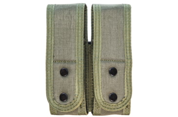 Image of High Speed Gear HSGI Duty Double TACO-Covered Plus Pistol Magazine Pouch, Wolf Gray, 41PX02WG