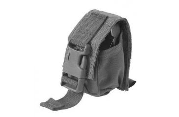 Image of High Speed Gear HSGI Frag Grenade MOLLE Pouch, Wolf Gray, 12FG00WG