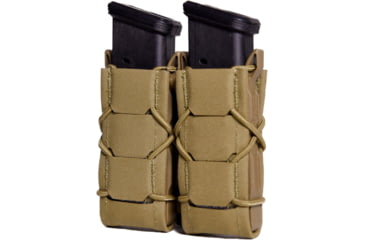 Image of High Speed Gear Gen 2 TACO Double Pistol Magazine Pouch, Coyote Brown, 24PT02CB
