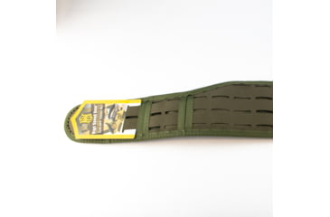 Image of High Speed Gear Hsg, Laser Slim Grip Padded Belt, Slotted, Olive Drab, Small, 33SLB0OD
