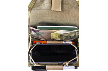 Image of High Speed Gear HSGI Navigator Tech Pouch, MultiCam, 7 x 1.5 x 3.75 inches, 12NP00MC