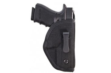 Image of High Speed Gear HSGI Sure-Grip IWB Holsters w/ Clip, Left Hand, Black, Left, HOIW1LBK
