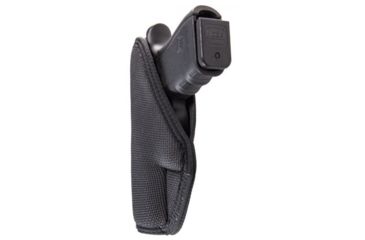 Image of High Speed Gear HSGI Sure-Grip IWB Holster w/ Clip, Left Hand, Black, Left, HOIW2LBK
