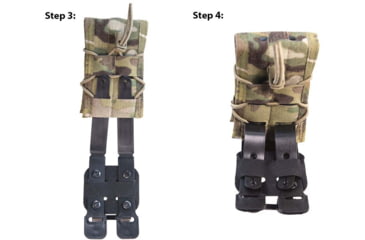 Image of High Speed Gear Infidel Clip Mount for Taco, Black, 91INFBK